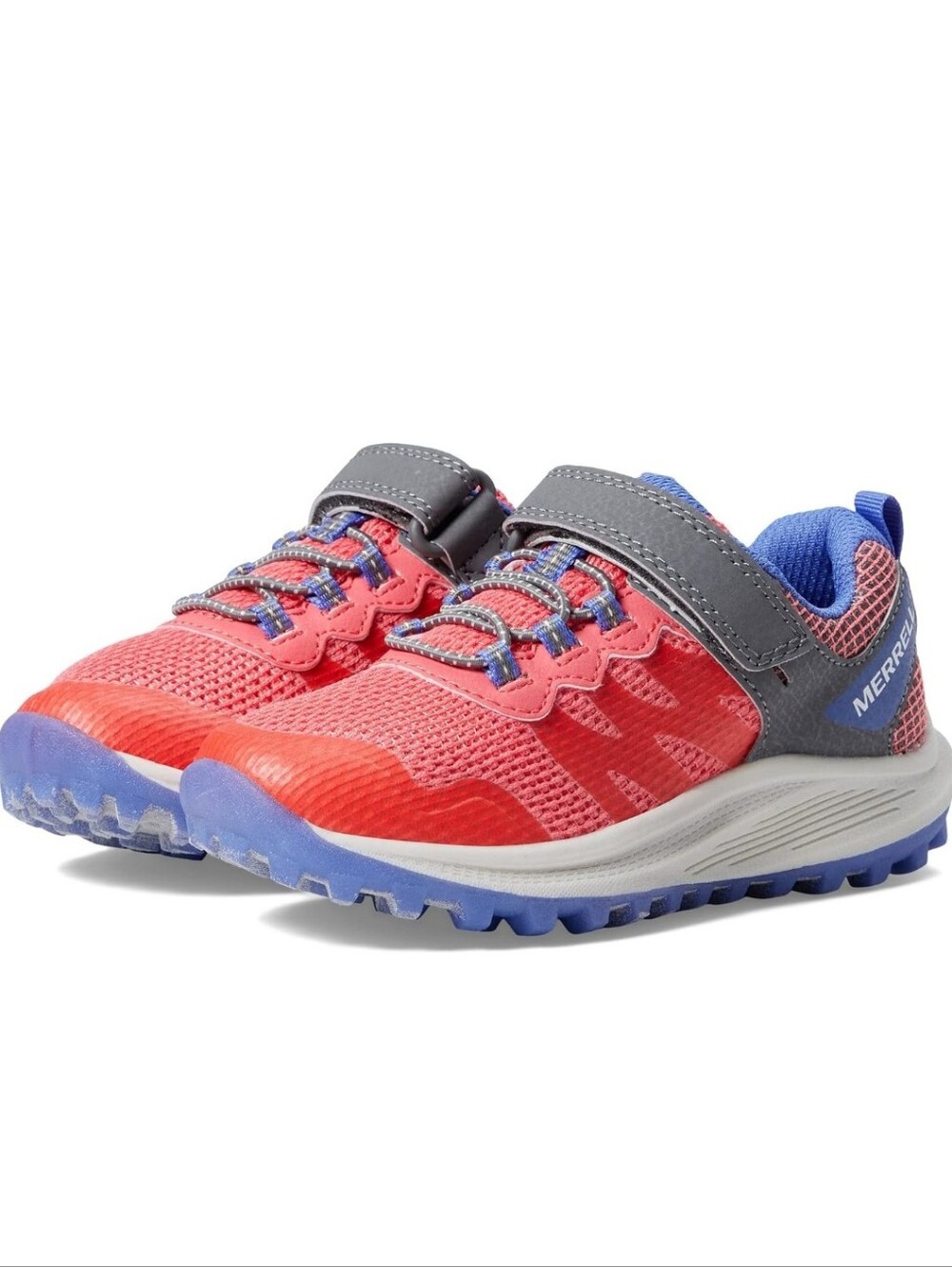 Merrell Kids' Nova 3 Coral & Blue Trail Shoe